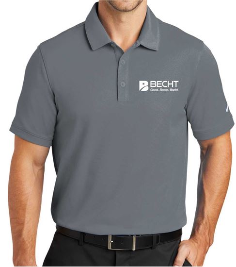 BECHT. Nike Dri‐FIT Solid Icon Pique Modern Fit Polo