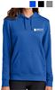 Picture of Nike Club Ladies Fleece Sleeve Swoosh Pullover Hoodie