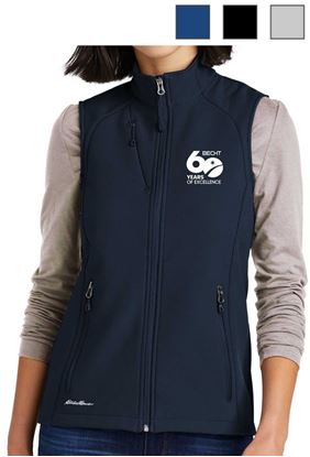 Picture of Eddie Bauer® Ladies Stretch Soft Shell Vest - Special 60th Edition